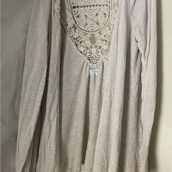 Motherhood Maternity Cardigan 
Women's Lace Detail Top XL - Picture 1 of 6